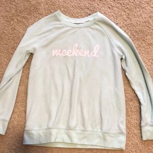 Girls weekend long sleeved top